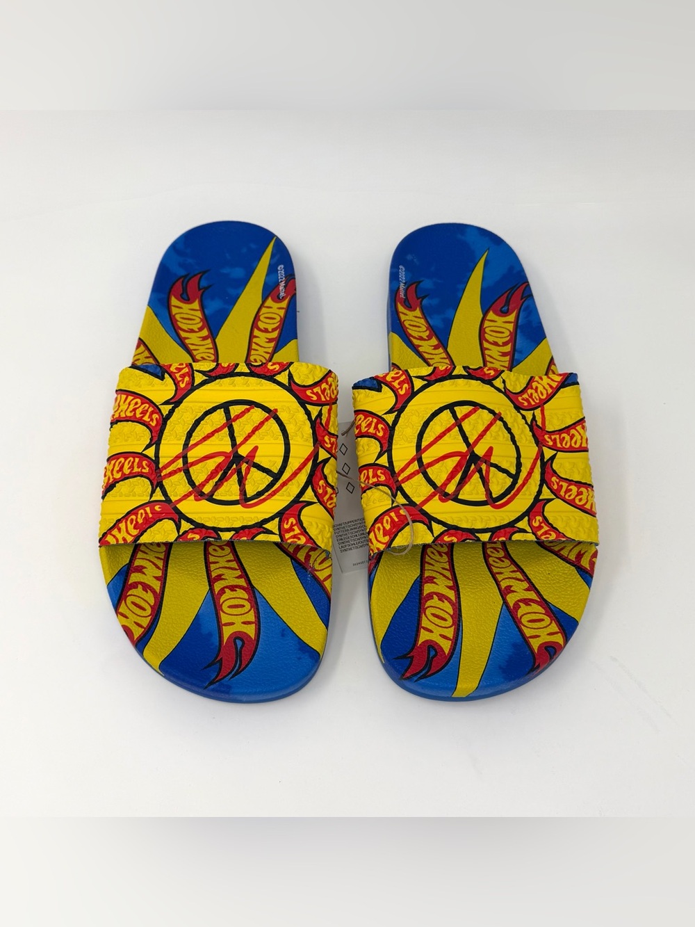 New Adidas X Sean Wotherspoon X Hot Wheels Adilette Slides GX9756 Mens size 11